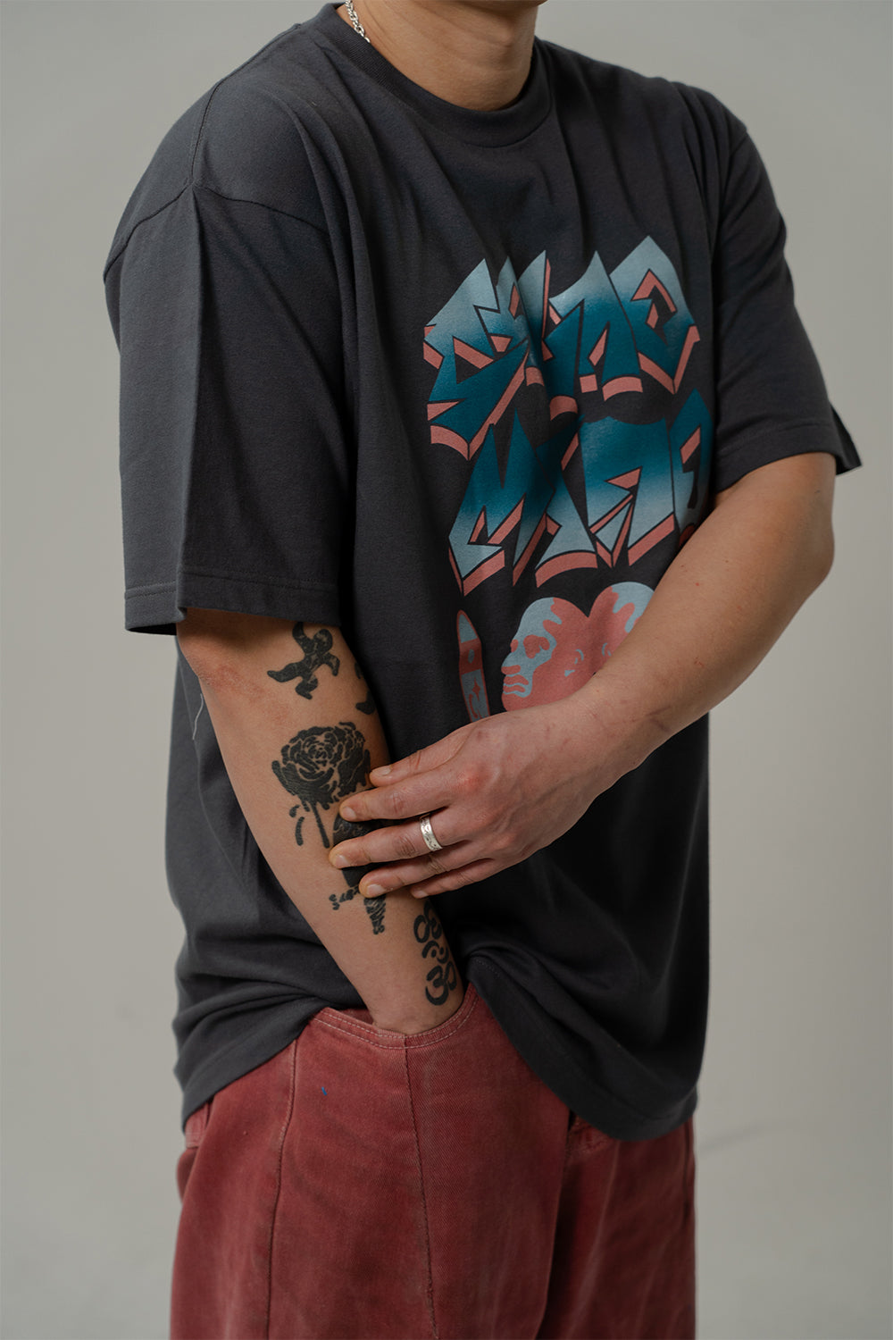 Sound mind By THETA - Half T-shirts  5.6oz