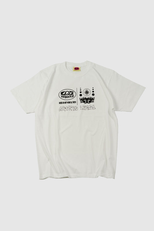LQT works - LOGO half T-shirts 7.4oz