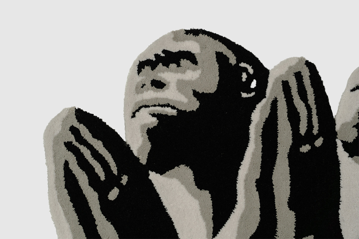 Hand made Tufted rug By THETA - Prayers