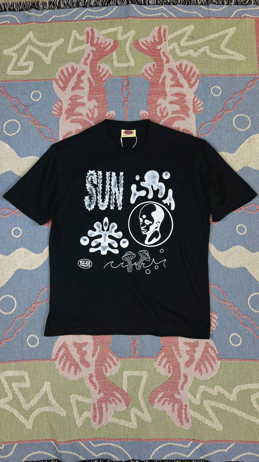 Sun,Yin and Yang By THETA - Half T - shirts 5.6oz
