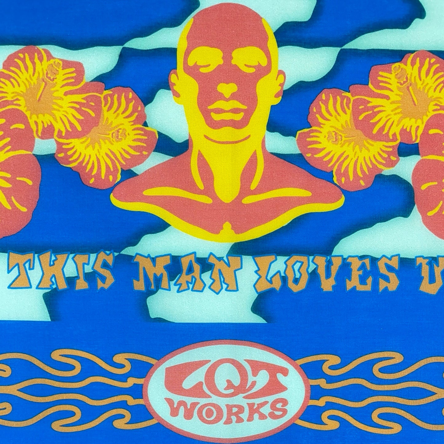 This man loves u - Bandana - 100% Cotton