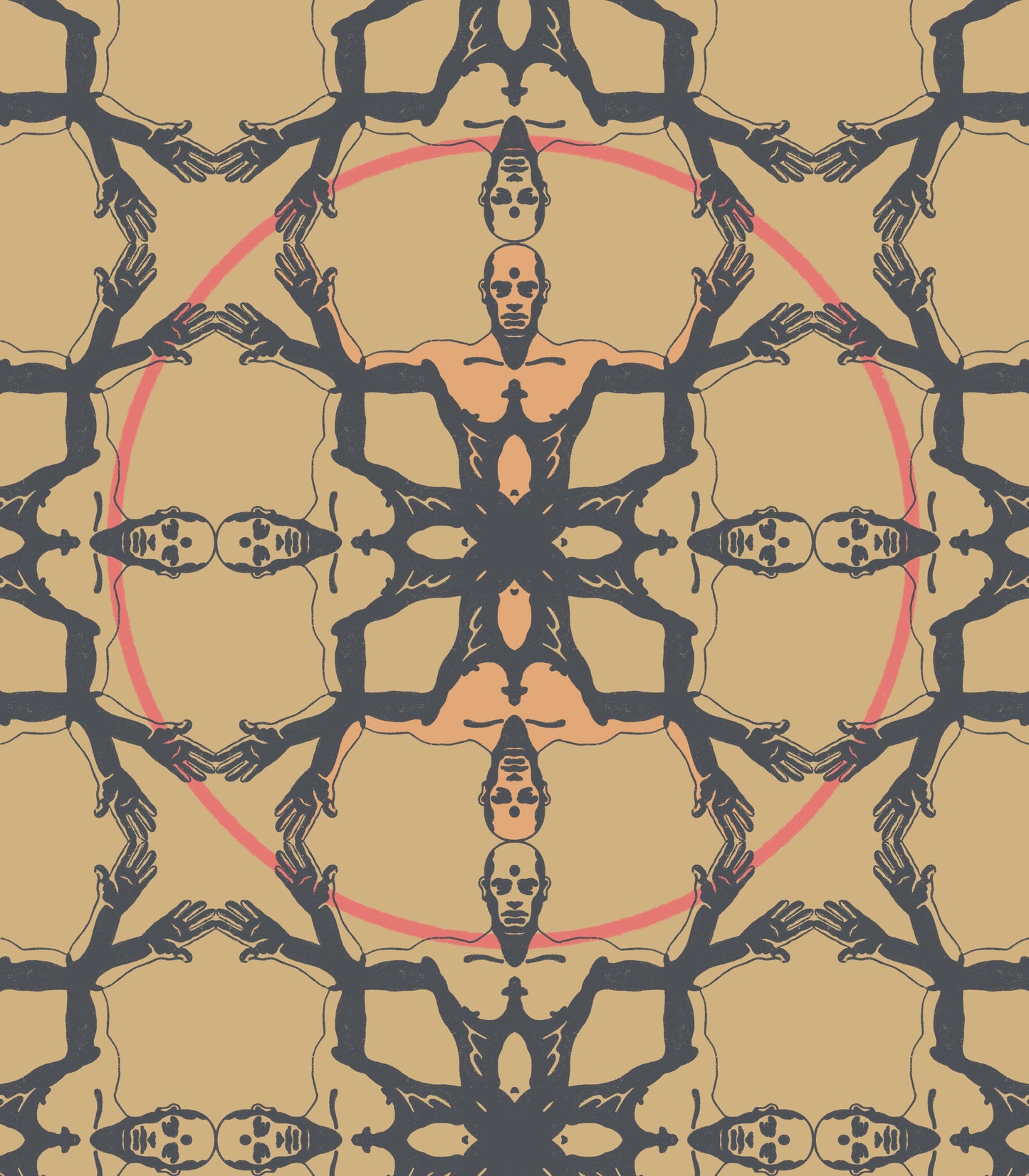 "Me On Acid"- Long Sleeve Cotton 300gram By THETA