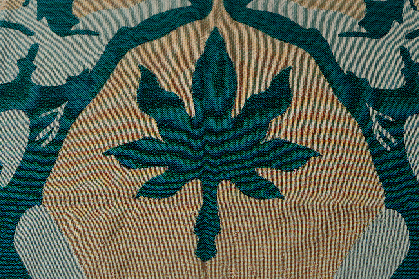 LQT works " Cosmic Leaf Woven art Blanket (USA Shipping&Free Shipping)