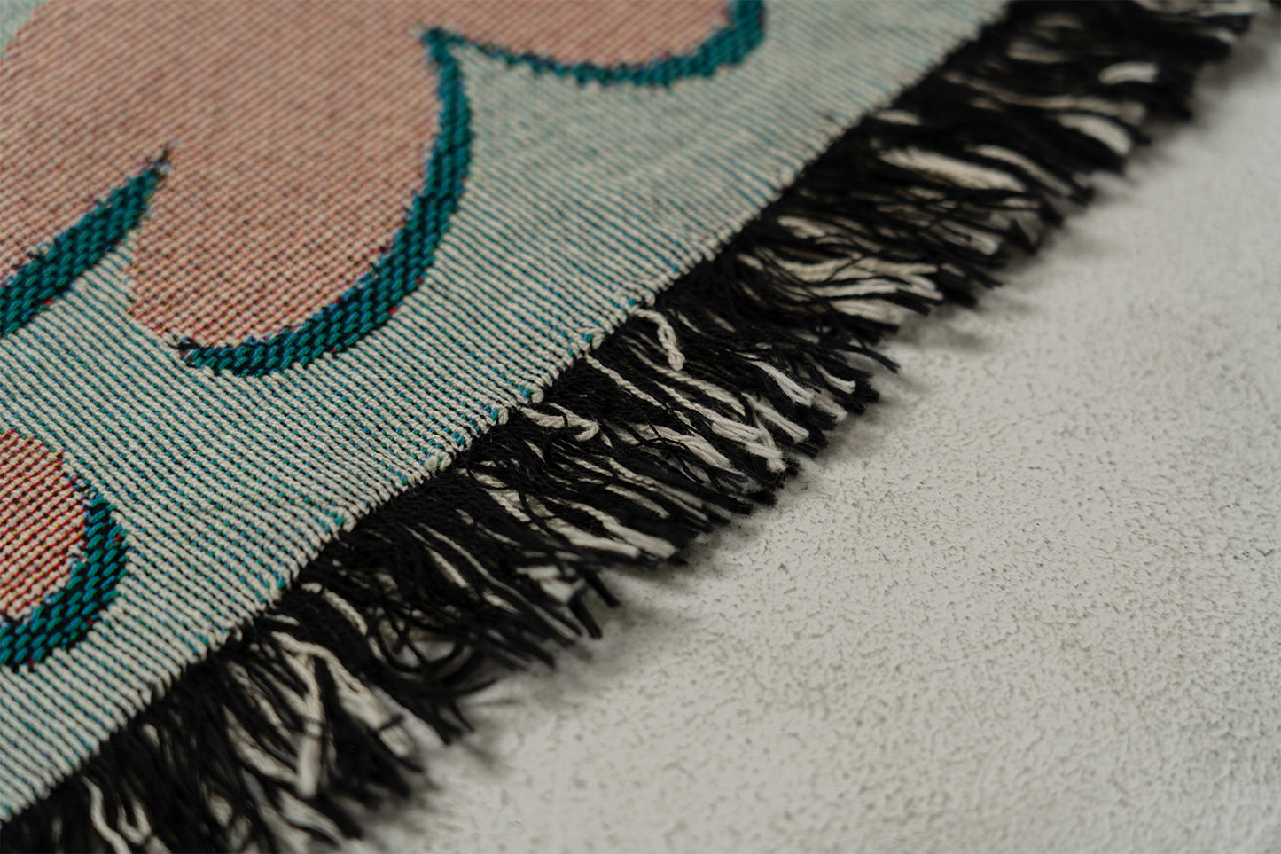 LQT works " Cosmic Leaf Woven art Blanket (USA Shipping&Free Shipping)