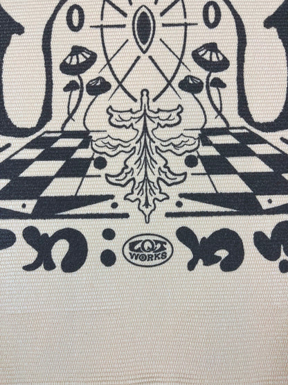 Hanging cotton banner "High work" by THETA