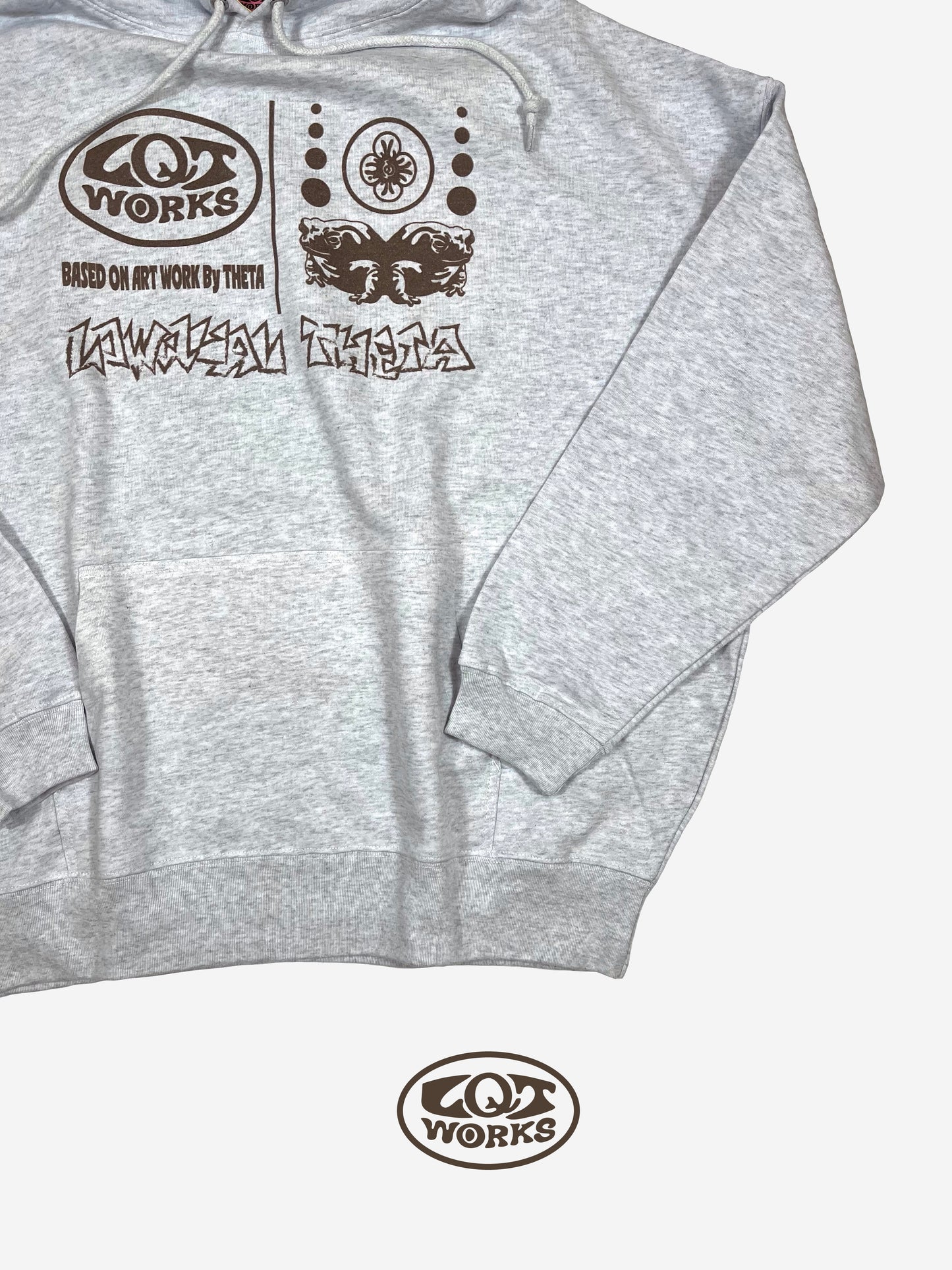 "LQTworks Big LOGO" Hoodie 10oz by THETA