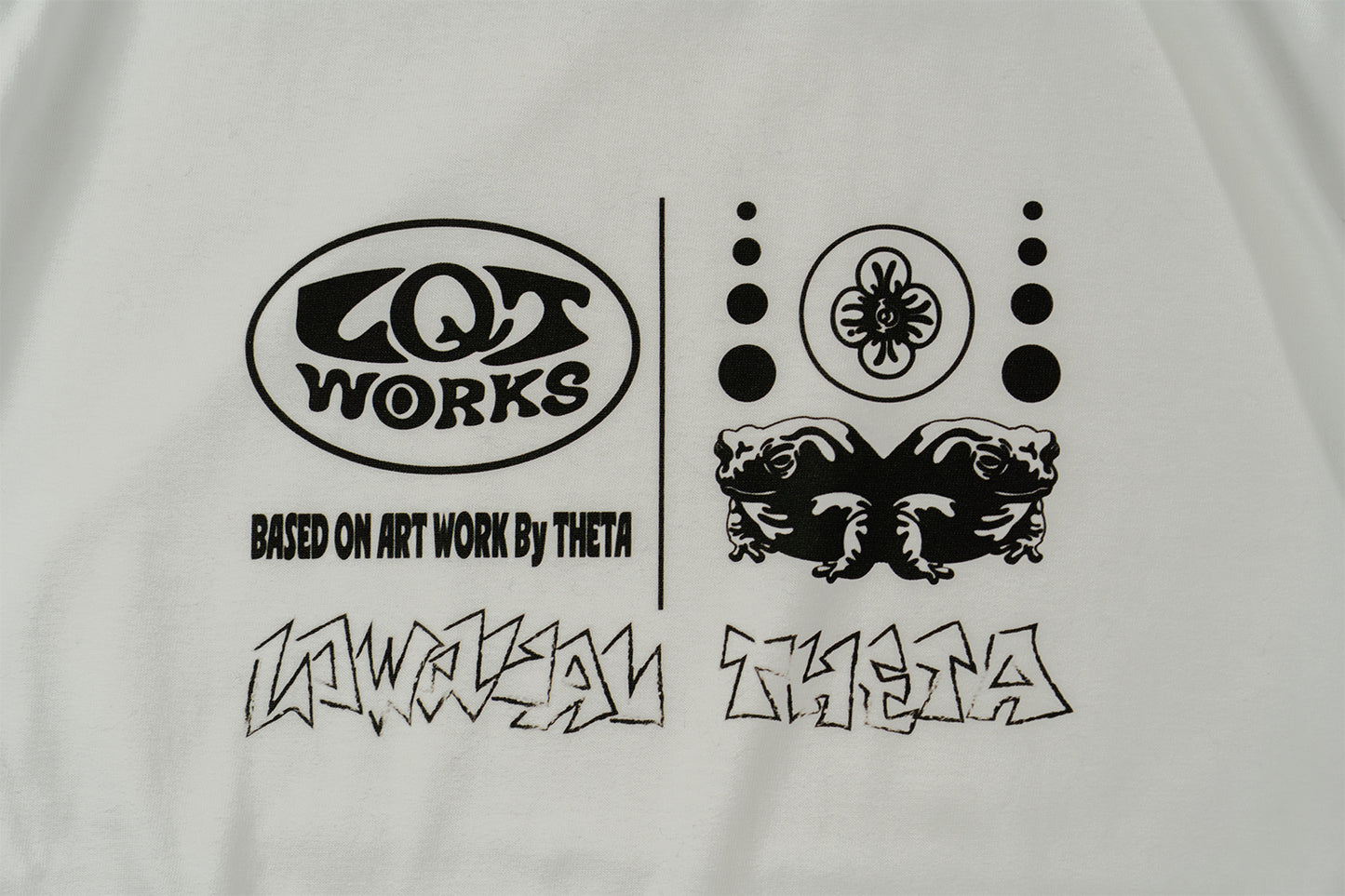 LQT works - LOGO half T-shirts 7.4oz