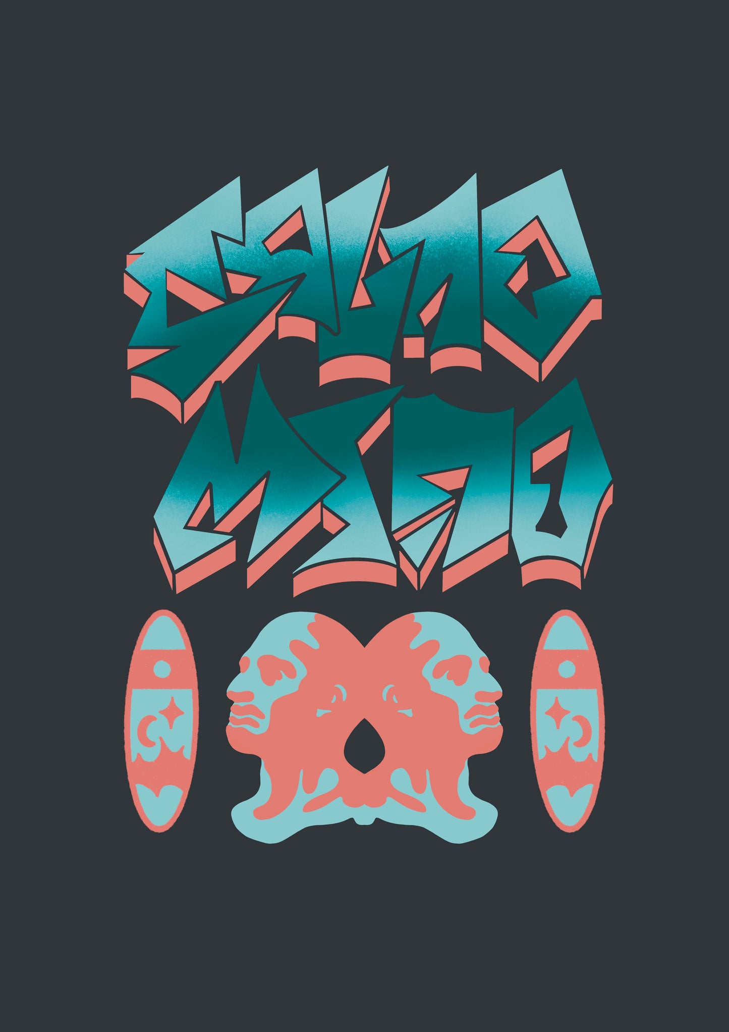 Sound mind By THETA - Half T-shirts  5.6oz