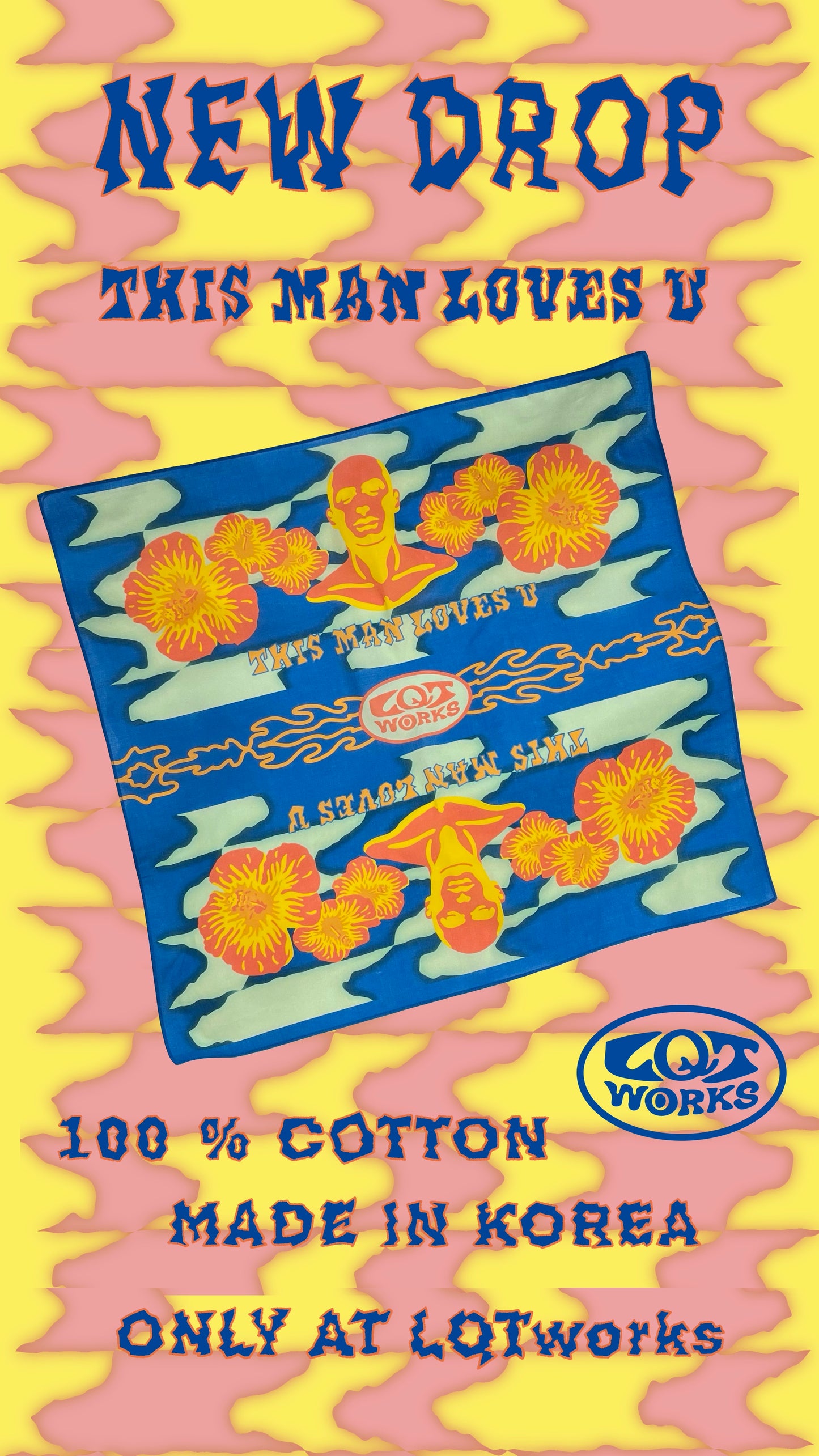 This man loves u - Bandana - 100% Cotton