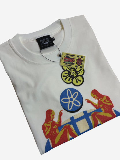 "All for one" T-Shirts(Vanilla white) By THETA