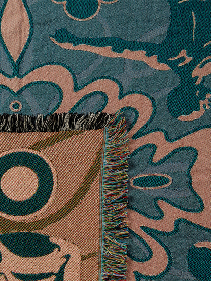 LQT Works "Cloud Catcher" Woven art Blanket  (USA Shipping&Free shipping)