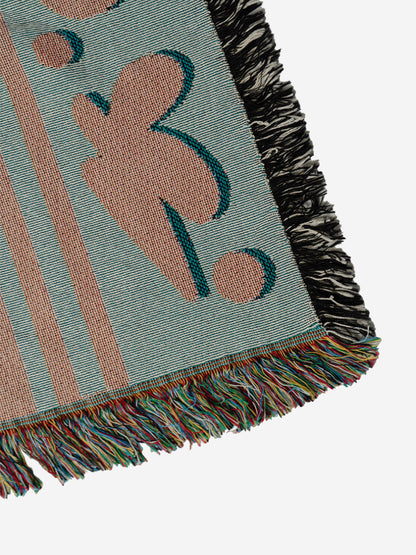 LQT works " Cosmic Leaf Woven art Blanket (USA Shipping&Free Shipping)