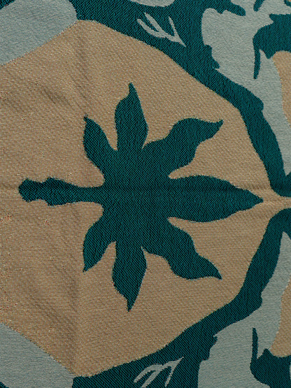 LQT works " Cosmic Leaf Woven art Blanket (USA Shipping&Free Shipping)