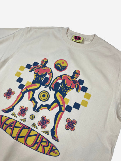 "Nature" 9.1oz Half T shirts By THETA