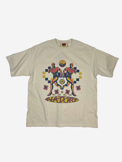 "Nature" 9.1oz Half T shirts By THETA