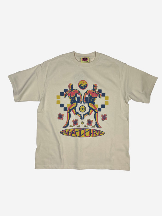"Nature" 9.1oz Half T shirts By THETA