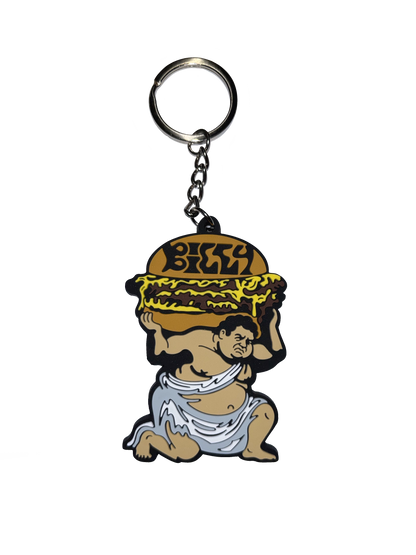 Billy X LQTworks "Atlas" PVC Keychain By THETA