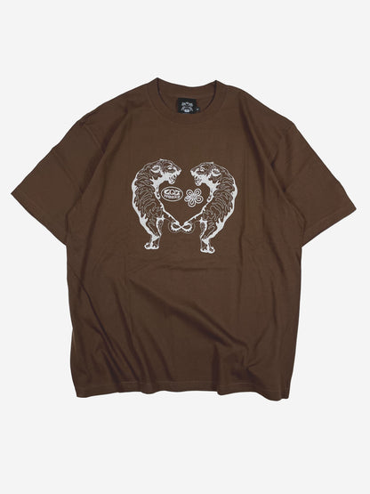 "Infinite" T shirts 5.6oz comfort lightweight (Brown)