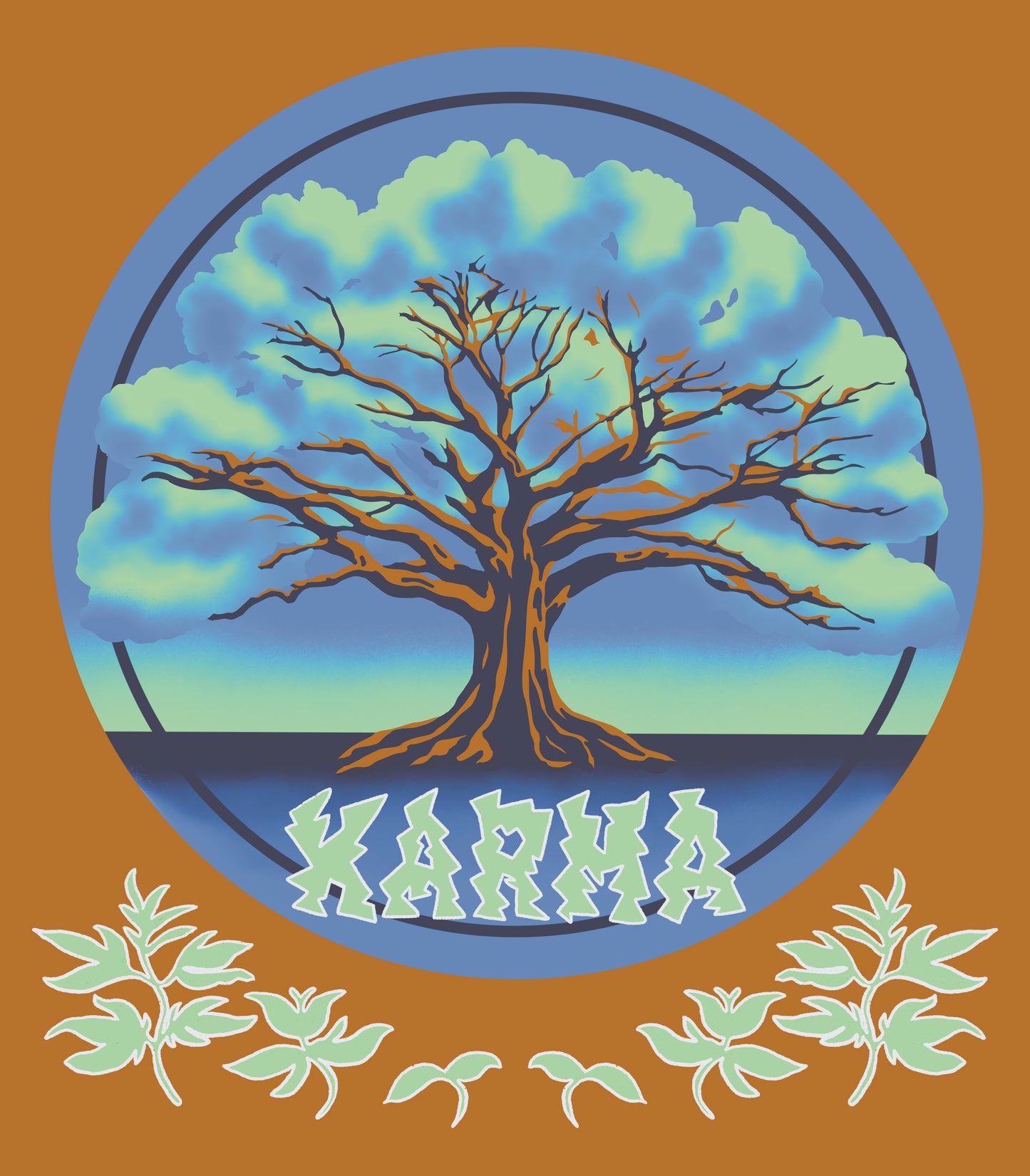 Karma By THETA - Half T - shirts 5.6oz