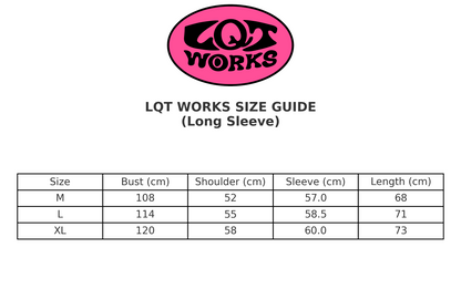 "Me On Acid"- Long Sleeve Cotton 300gram By THETA