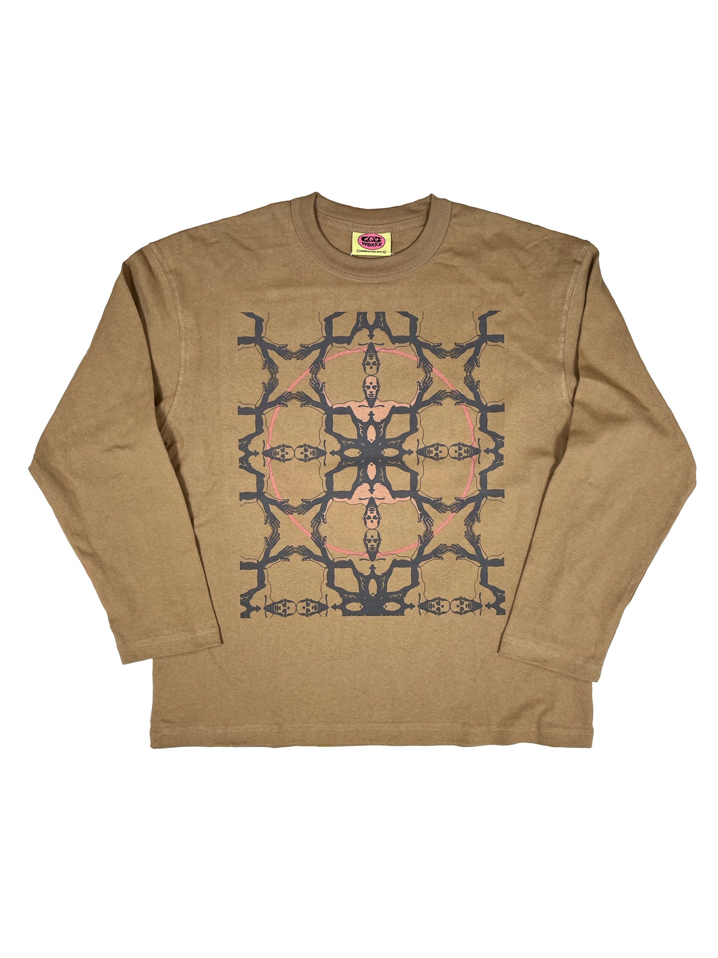 "Me On Acid"- Long Sleeve Cotton 300gram By THETA