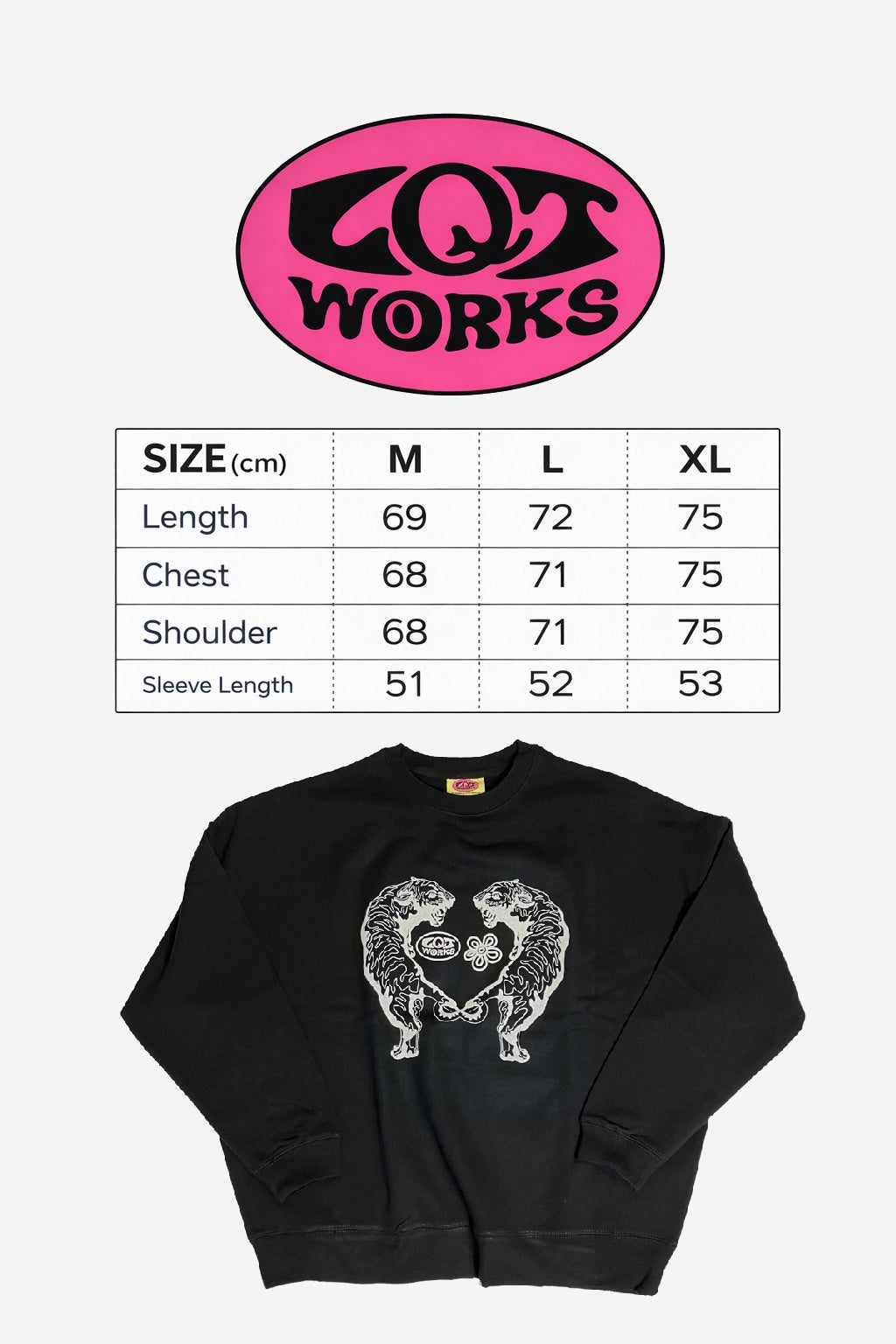 "Infinite"Sweat shirts 10oz by THETA